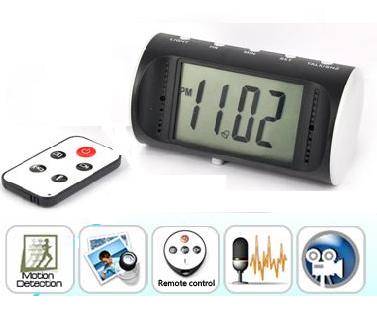 Spy Digital Table Clock Camera New Version In Delhi